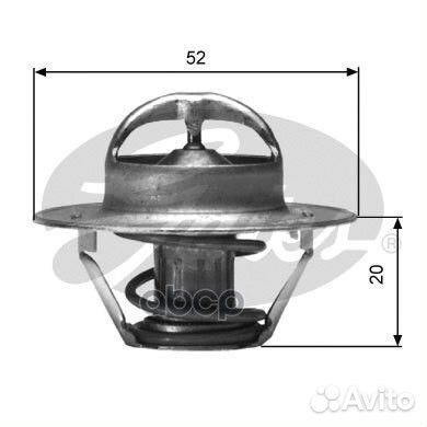 Термостат, охлаждающая жидкость TH00591G1 Gates