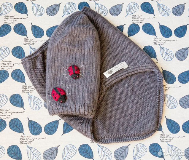 Для девочки шапка и воротник новое