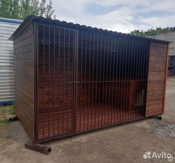 Вольер для крупных собак уличный Ф-63