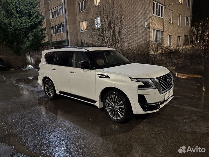 Рестайлинг nissan patrol y62 2020 platinum