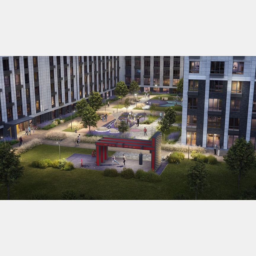 Квартира-студия, 25,5 м², 12/25 эт.