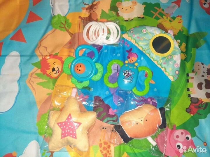 Развивающий коврик новый