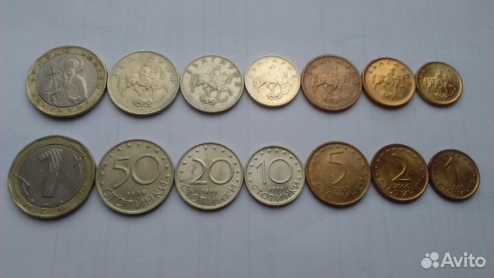 Монеты болгарии