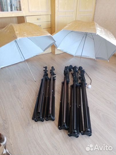 Студийный свет стойка зонт