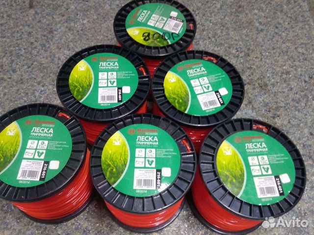 Леска для триммера 2 мм в катушке