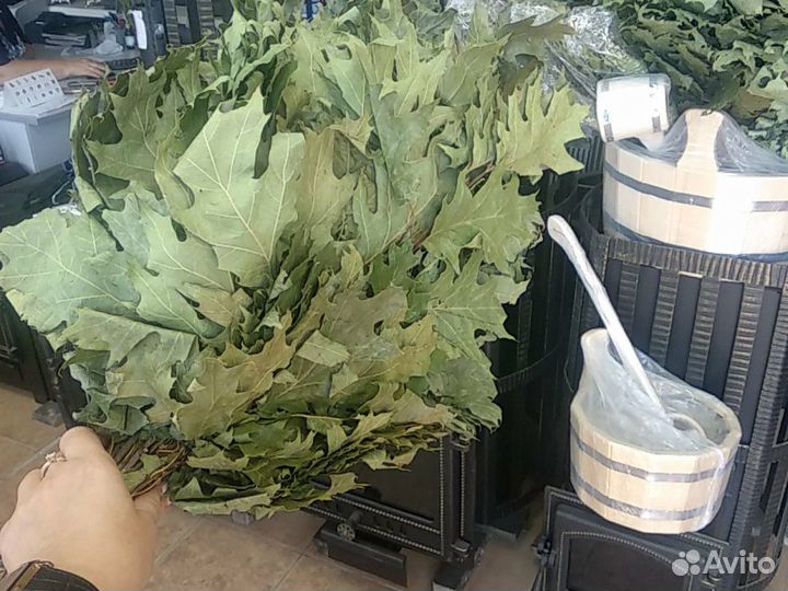 Веник для бани дуб