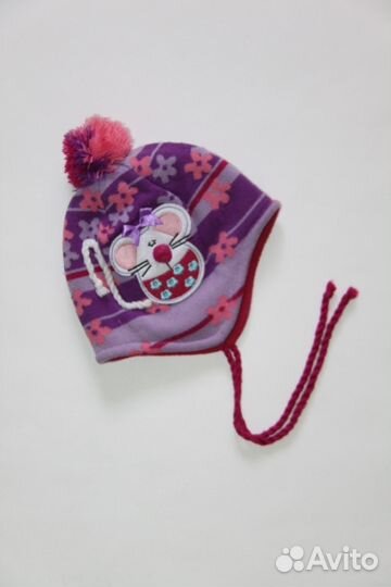 Шапка на флисовом подкладе 1.5-2 года