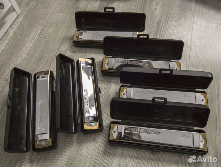 Губные гармошки (тремоло) tombo band 21