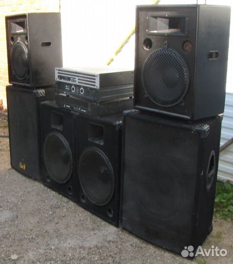 Колонки Pro 3000W WCF 12-15