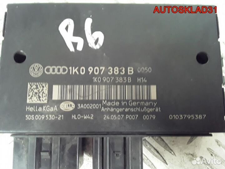 Блок электронный фаркопа VW Passat B6 1K0907383B
