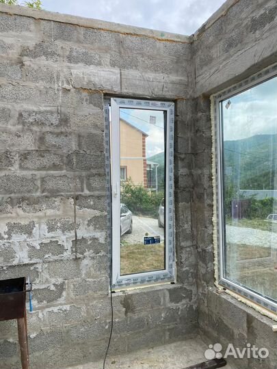 Окно пластиковое глухое