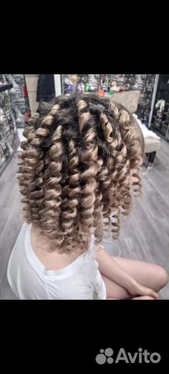 Афрокудри на плойке