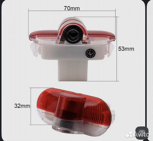 Лампа для дверей Skoda Octavia A5