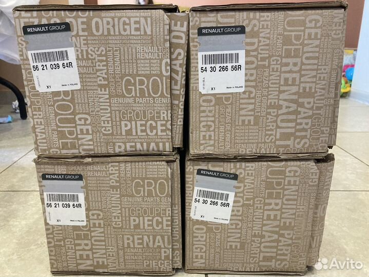 Стойки Амортизаторы Дастер Каптюр Террано Оригинал