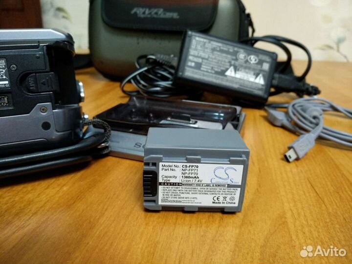 Видеокамера sony dcr-sr80e