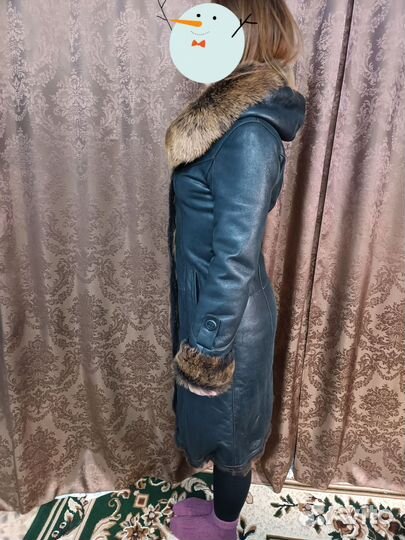 Женская дубленка таскана