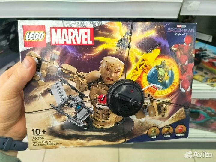 Lego Marvel Песочный человек лего марвел 72280