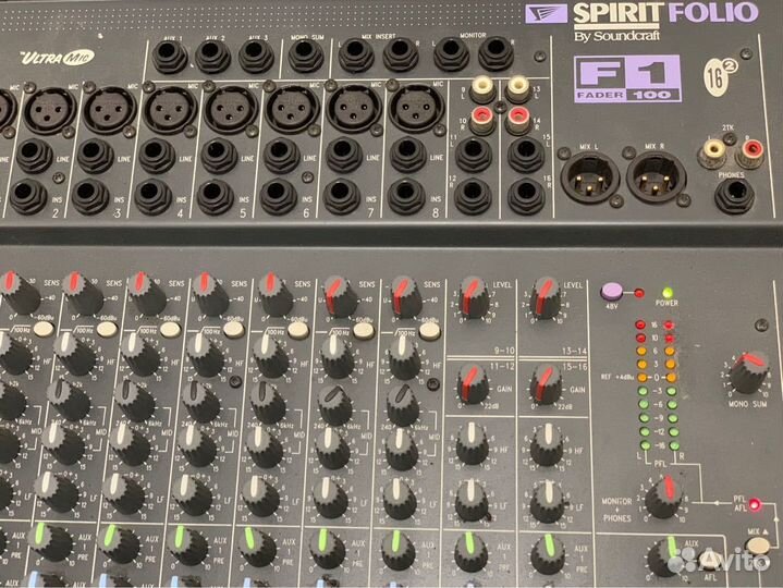 Микшерный пульт Soundcraft Spirit Folio F1 16.2 UK