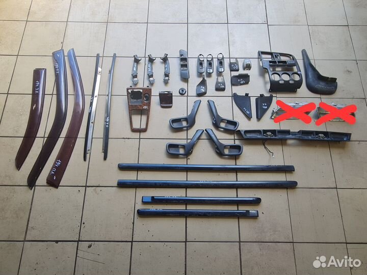 Пластик салона nissan primera P11