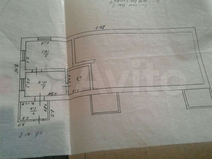 Дом 37,1 м² на участке 6,1 сот.