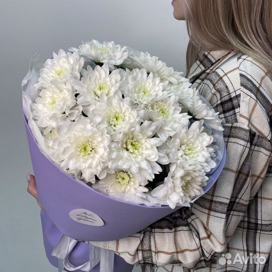 Букет из хризантем 