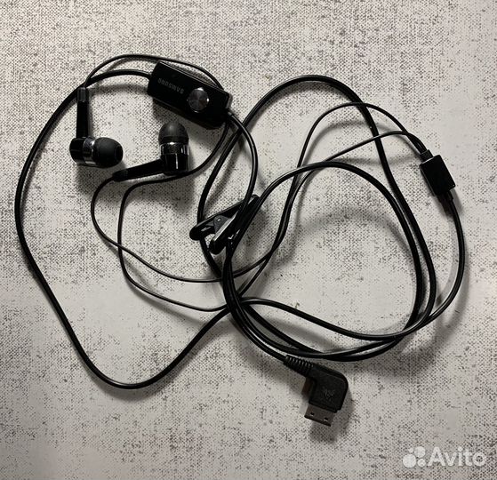 Наушники, зарядное/ус-во, кабель USB для Самсунга