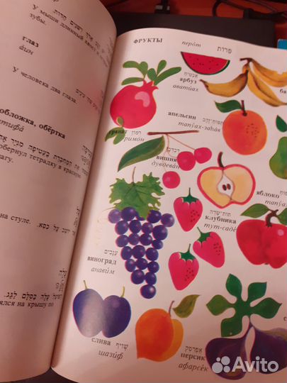 Словарь для детей иврит