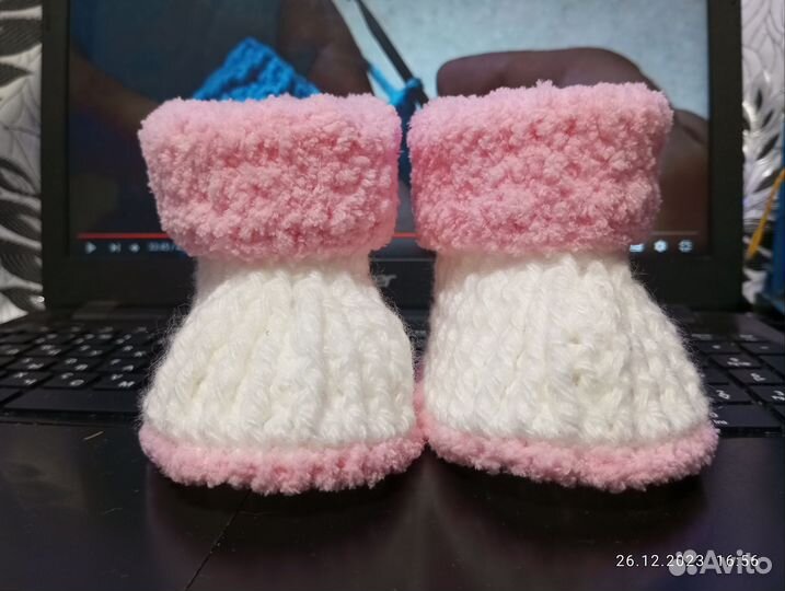 Пинетки теплые