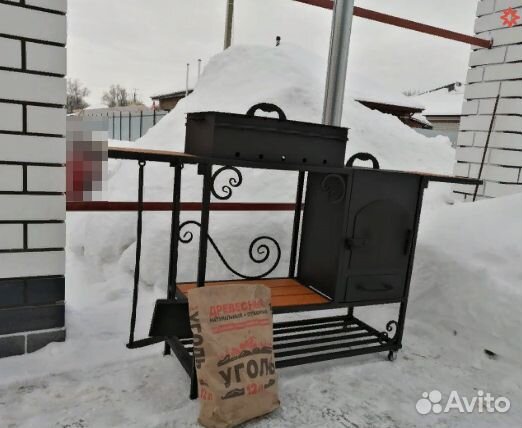 Печь под казан и мангал