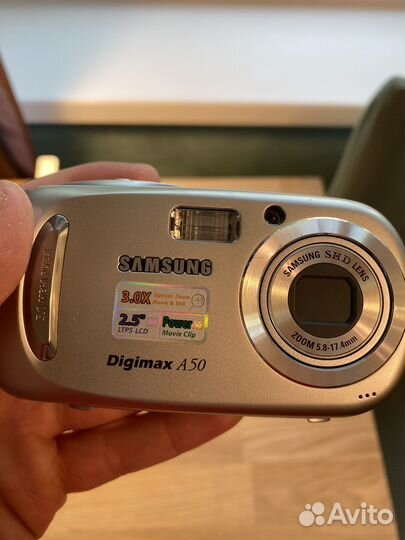 Компактный фотоаппарат Samsung digimax A50