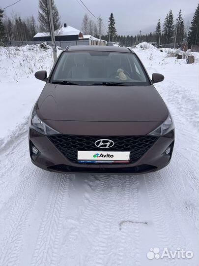 Hyundai Solaris 1.6 МТ, 2021, 91 000 км