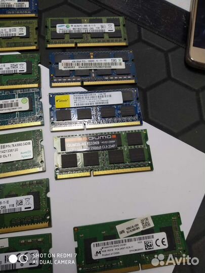 Оперативная память DDR 2/3/4/8 для ноутбука