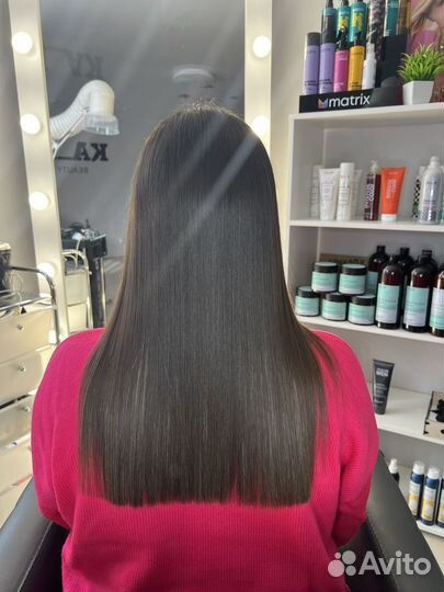 Протеиновое востановление волос