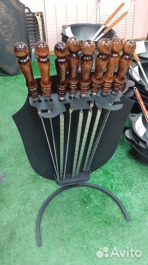 Шампурница - Щит подставка под шампуры