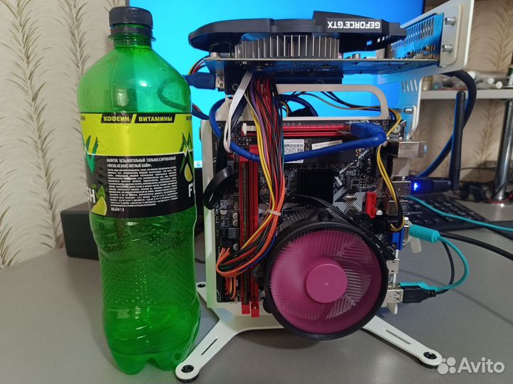 Мини пк: core i5, Gtx1650-4gb, ssd256+hdd 1tb