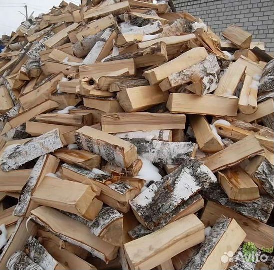 Продам колотые дрова берёза дуб