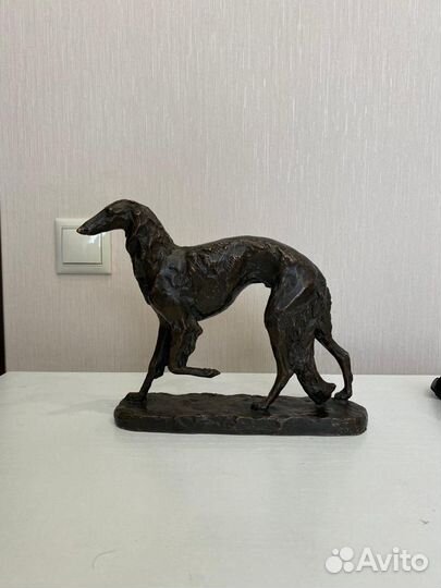 Собака Борзая Ск. Малушина 1973г СССР редкая