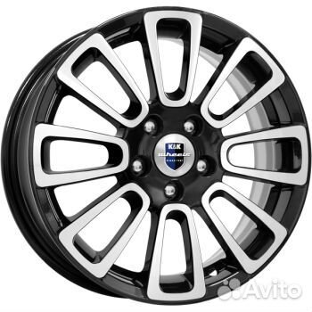 Диск K&K Неман 6х15 PCD 4х100 ET 45 DIA 56,6 блэк