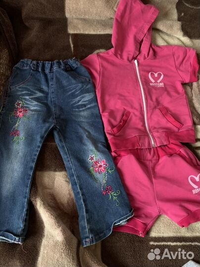 Пакет вещей 110 на девочку