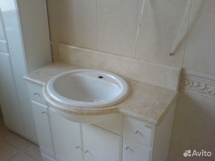 Столешница для кухни черная, из камня