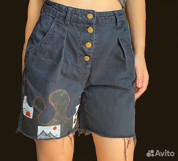 Шорты джинсовые женские
