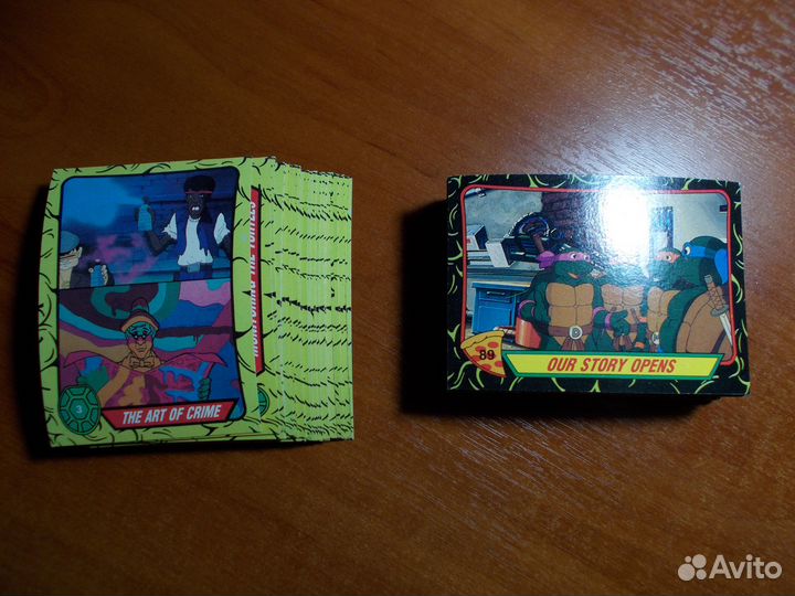 Коллекционные карточки Черепашки ниндзя 1 - 2