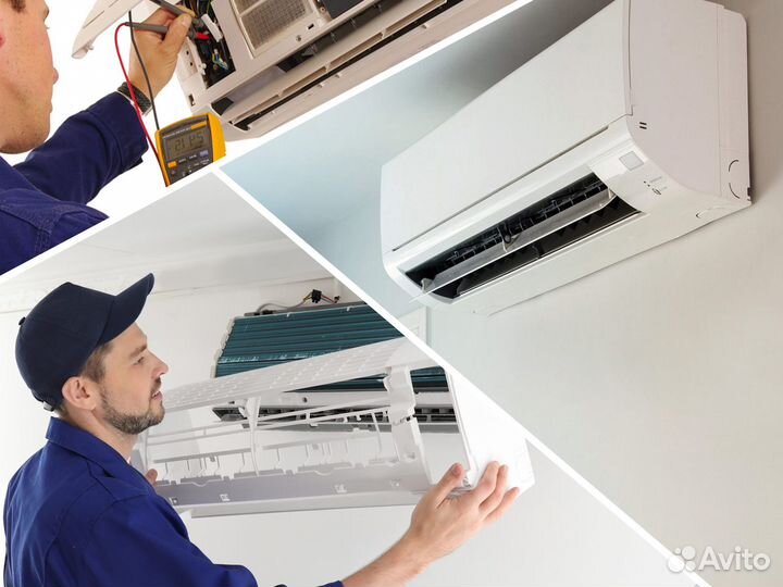 Ремонт, чистка сплит систем