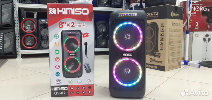 Колонка напольная 63см Kimiso Hi Fi стерео Караоке