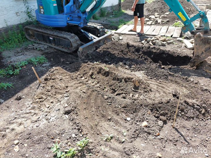 Услуги Мини экскаватора