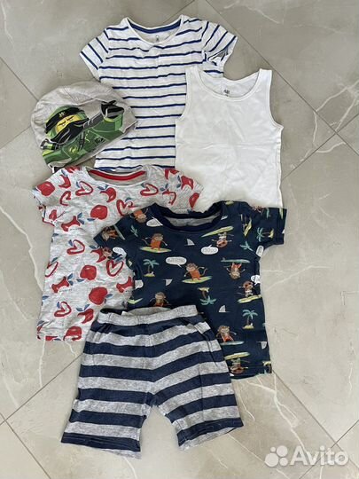 Вещи пакетом на мальчика 3-4