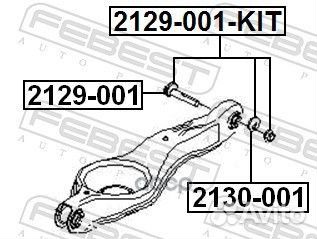 Болт с эксцентриком зад прав/лев ;ford focus