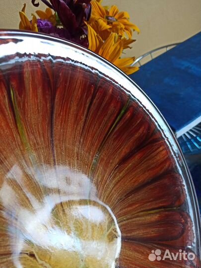 Блюдо керамика зик СССР