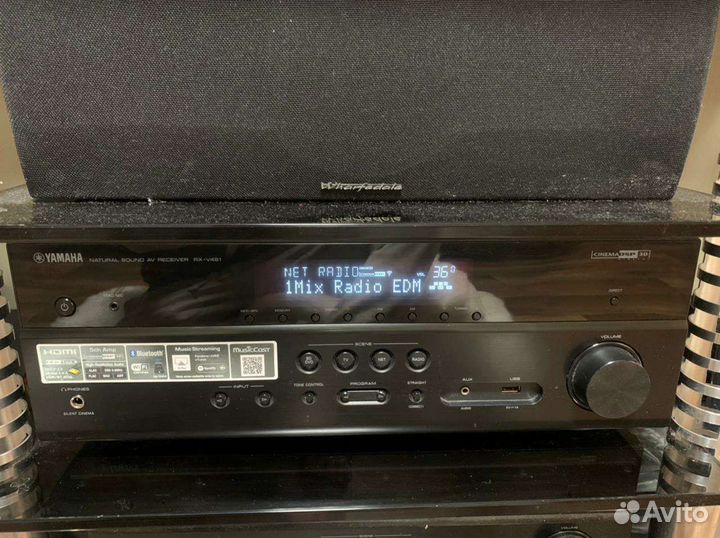 Ресивер Yamaha RX-V481(4К,Bluetooth, Wi-Fi)