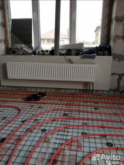 Теплые водяные полы